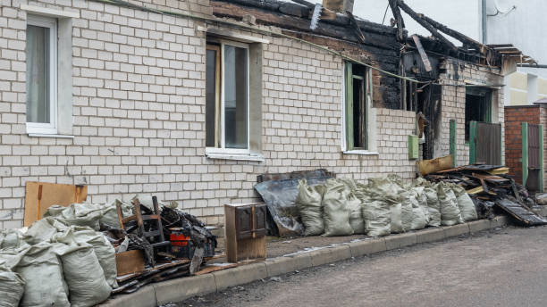 Professional Smoke Damage Removal technician working in Cedar, MN